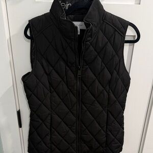 Calvin Klein Women's Dark Quilted Vest